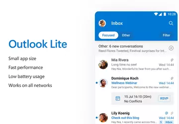Microsoft wydał Outlook Lite dla użytkowników ...