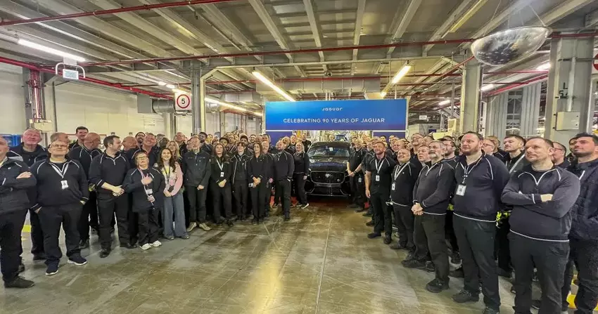 Ostatni samochód F-Pace od Jaguara