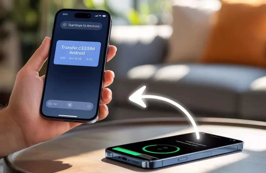 iOS 19 otrzyma funkcję przenoszenia eSIM na Androida — bez operatora