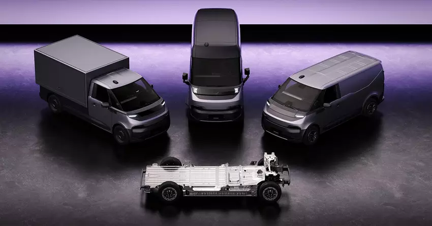 Spółka joint venture Renault, Volvo i CMA CGM zaprezentowała trzy nowe elektryczne samochody dostawcze.