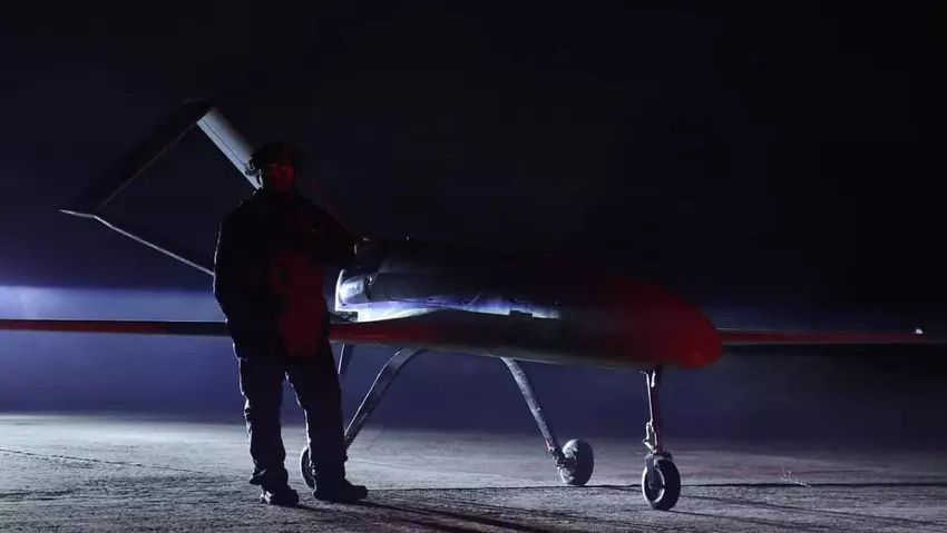 Ukraiński dalekosiężny dron Lutyi