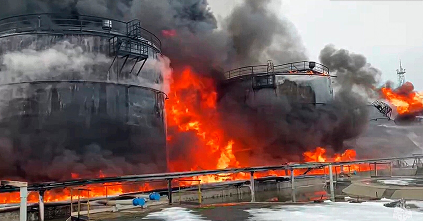 Ukraińskie siły obronne przeprowadzają atak rakietowy na zakład chemiczny produkujący amunicję