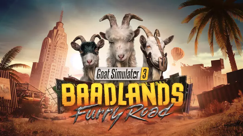 Goat Simulator 3 otrzyma postapokaliptyczny dodatek Baadlands: Furry Road z nawiązaniami do Dune i Fallout