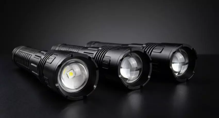 Obudowa latarki z anodyzowanego aluminium