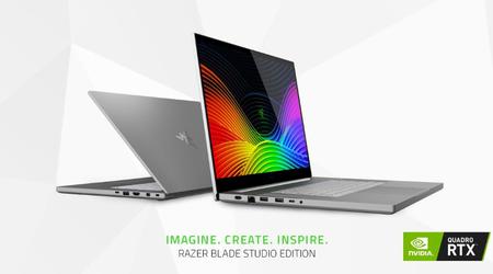 Razer Blade Studio Edition: notebooki 15 "i 17" c 4K ekranem OLED, akceleratorem Nvidia Quadro RTX 5000