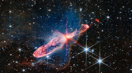 James Webb sfotografował dwie gwiazdy znajdujące się 1470 lat świetlnych od Ziemi, które są w trakcie formowania.