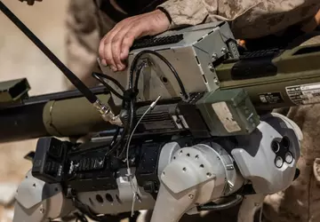 Amerykańska piechota morska wyposażyła chińskiego psa-robota ...