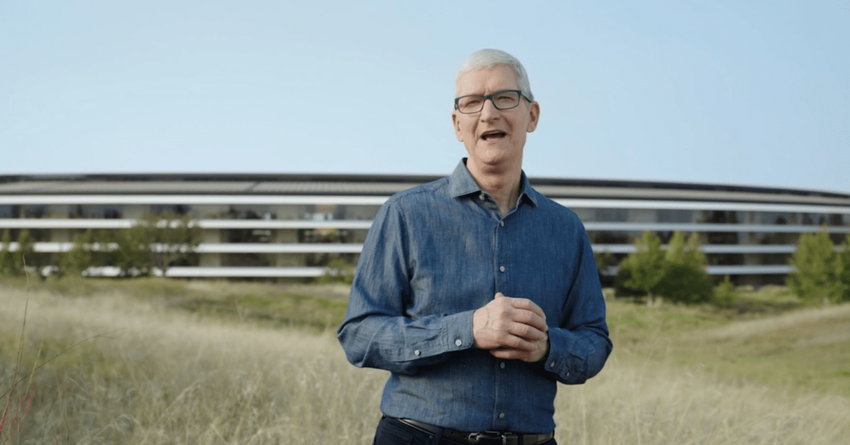 Tim Cook podaje adres startowy na Uniwersytecie Gallaudet, podkreśla dostępność