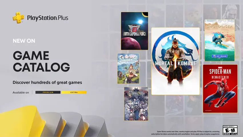 Mortal Kombat 1 i Marvel’s Spider-Man będą głównymi atrakcjami nowego zestawu gier dla subskrybentów PlayStation Plus Extra i Premium