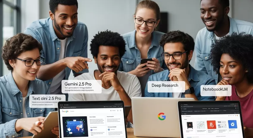 Google zapewnia studentom rok bezpłatnego dostępu do pakietu AI Pro