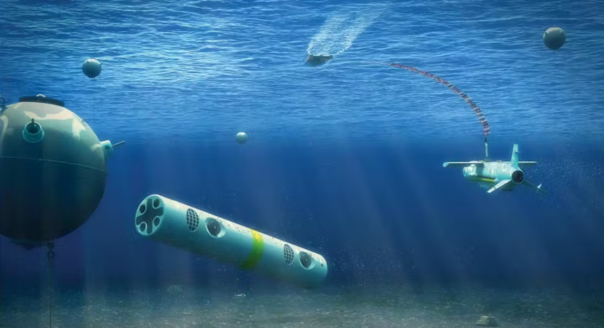 RTX dostarczy amerykańskiej marynarce wojennej sterowane radiowo torpedy Barracuda UUV do rozminowywania oceanów