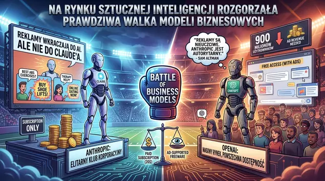 Anthropic wbija szpilę OpenAI: Reklamowy pojedynek ...