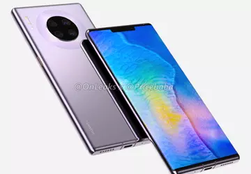 Huawei Mate 30 Pro na renderingach ...