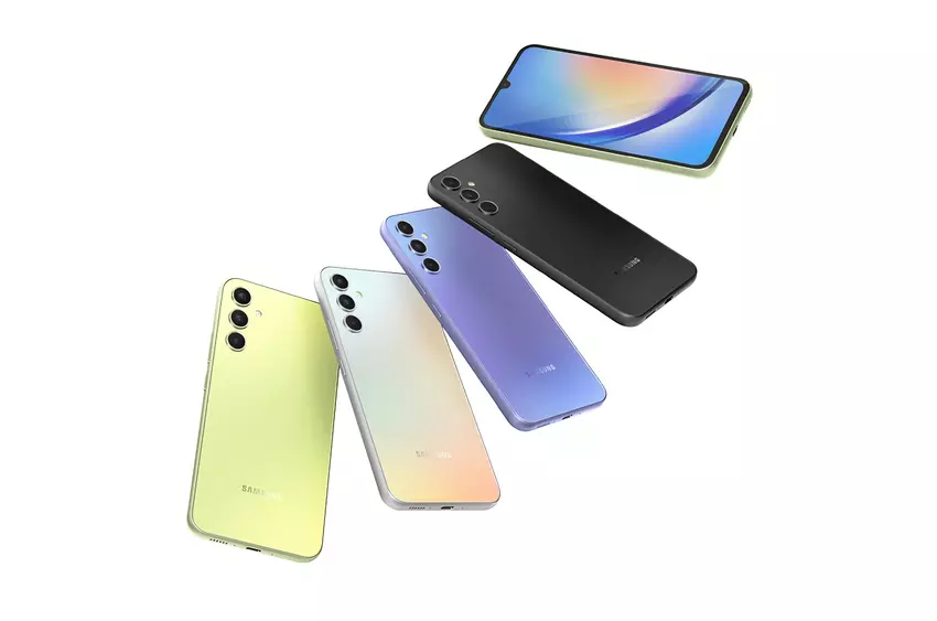 Samsung udostępnił nowy firmware dla Galaxy A34