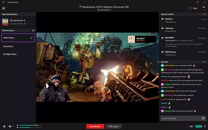 Dla początkujących streamerów: Twitch wydał aplikację Twitch Studio