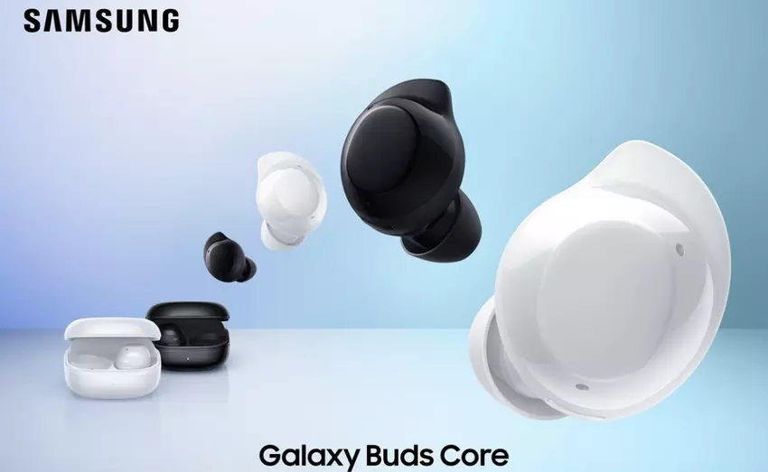 Samsung niespodziewanie wydał nowe budżetowe słuchawki TWS Galaxy Buds Core z funkcjami flagowymi