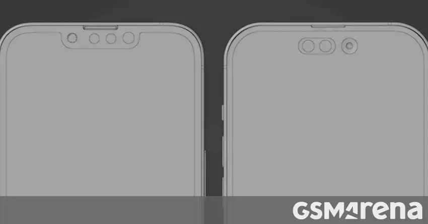 Najnowsze schematy CAD pokazują węższą ramkę boczną iPhone’a 14 Pro