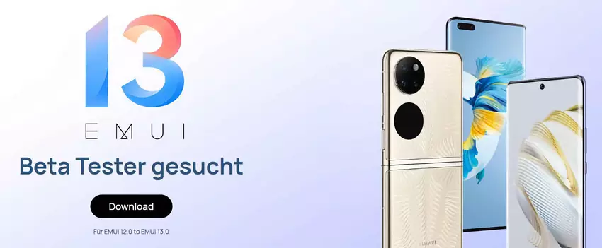 Huawei rozpoczyna testy EMUI 13 dla Huawei P50 Pocket, Huawei P50 Pro, Huawei Nova 10 i innych smartfonów w Europie