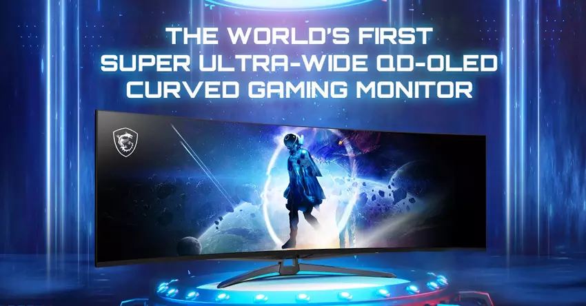 MSI zapowiada pierwszy na świecie "Super Ultra Wide" 49-calowy monitor QD-OLED o częstotliwości odświeżania 240Hz