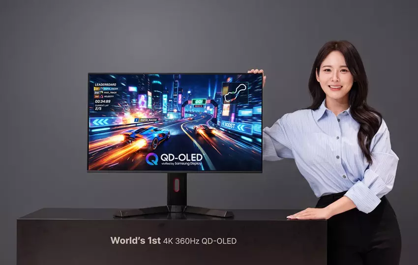Samsung QD-OLED monitor