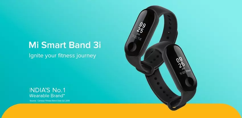 Xiaomi Mi Band 3i: ten sam Mi Band 3, ale przy użyciu zaktualizowanego projektu i bez czujnika pulsu za $18