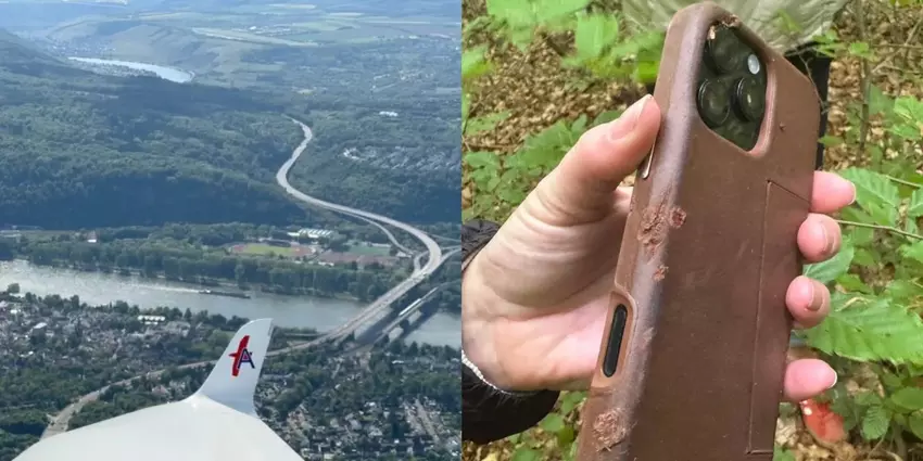 iPhone 16 Pro wypadł z samolotu i pozostał cały, nawet nagrywanie wideo nie ustało