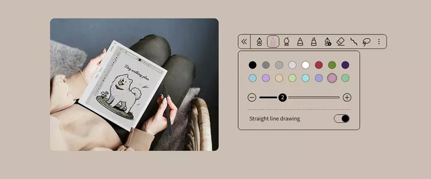 Akcesoria do Bigme B10: etui z klawiaturą i rysik