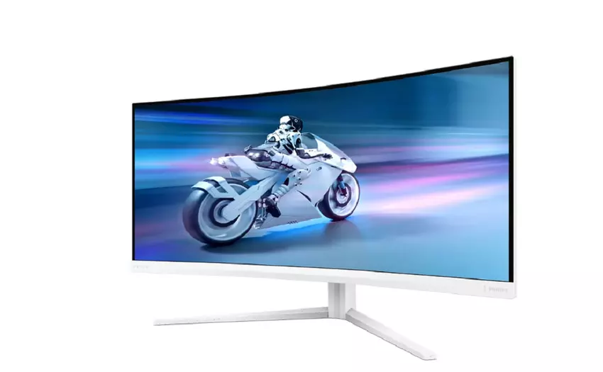 Philips prezentuje 34-calowy zakrzywiony monitor do gier Evnia z podświetleniem RGB
