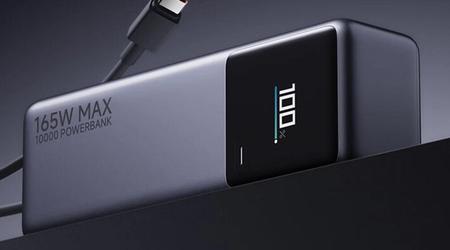 Xiaomi prezentuje Power Bank o pojemności 10 000 mAh z kolorowym wyświetlaczem i mocą 165 W