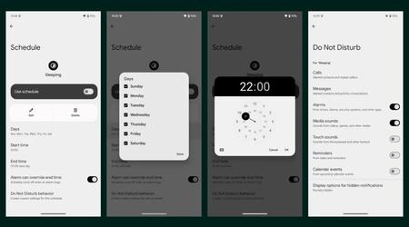 W systemie Android 15 użytkownicy będą mogli tworzyć własne harmonogramy, aby kontrolować tryb Nie przeszkadzać