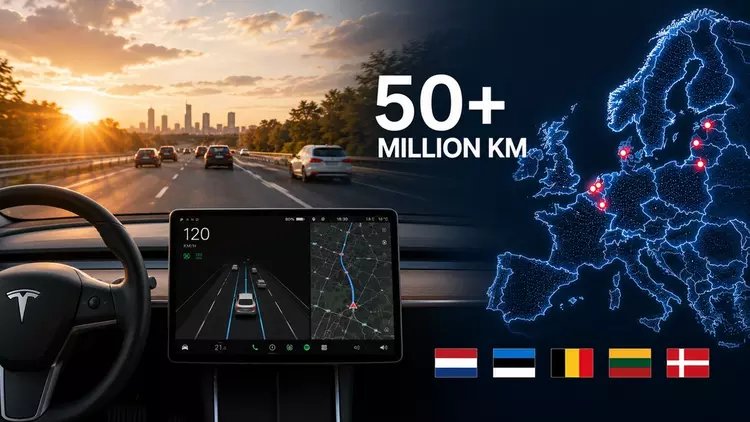 Tesla FSD Supervised podbija Europę: 50 ...