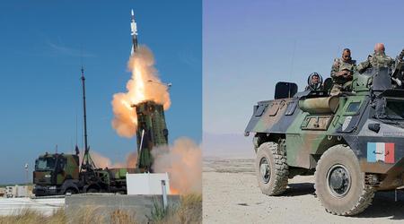 Francja przekaże Ukrainie setki pojazdów opancerzonych VAB i pocisków Aster 30 dla systemu rakiet ziemia-powietrze SAMP/T.