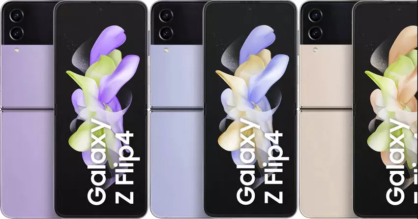 Oficjalne rendery Samsunga Galaxy Z Flip 4 i Z Fold 4 wyciekły przed sierpniową premierą
