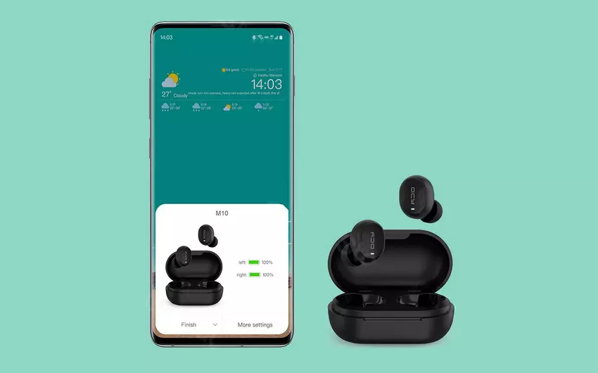 QCY M10: Inteligentne słuchawki TWS za $24