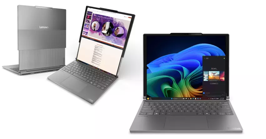 Insider pokazuje zdjęcie niezapowiedzianego laptopa Lenovo ze składanym ekranem