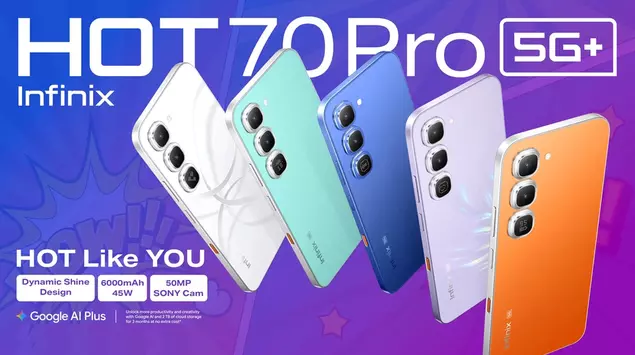 Infinix HOT 70 Pro 5G: Telefon, ...