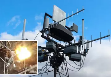 Ukraiński dron kontrwywiadowczy zgruzował rosyjską stację ...