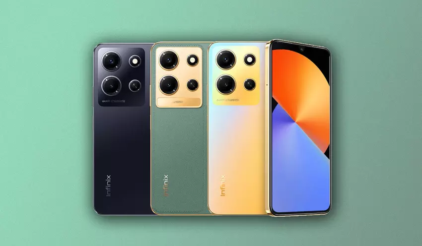 Infinix Note 30i - Helio G85, aparat 64 MP, głośniki stereo JBL i Android 13