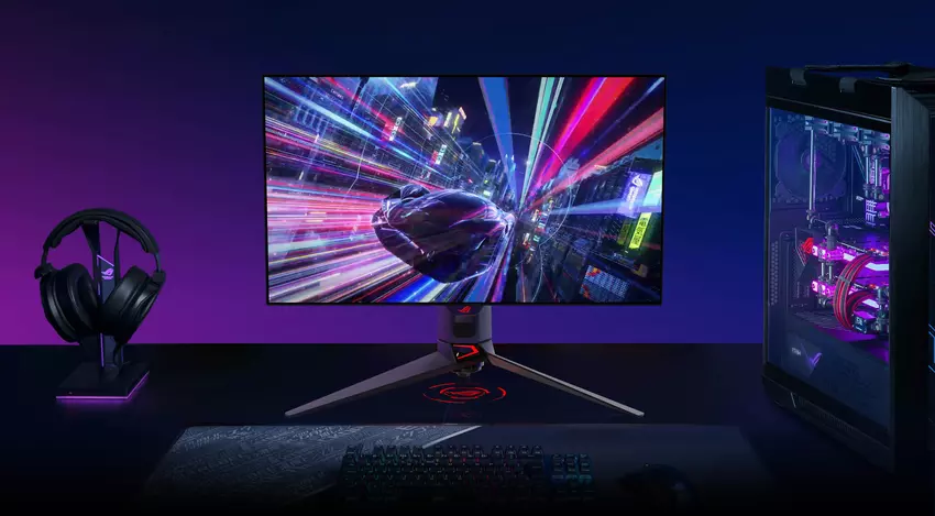 Nowy monitor dla graczy Asus ROG Swift PG27UCDM z panelem OLED i częstotliwością odświeżania 240 Hz trafia do sprzedaży w USA