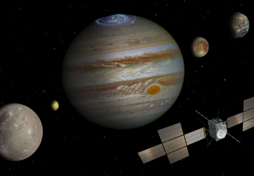 Stacja międzyplanetarna JUICE rozstawia antenę - ...