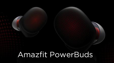 Amazfit PowerBuds: wkładki douszne TWS z pomiarem tętna i ochroną IP55 za 43 USD