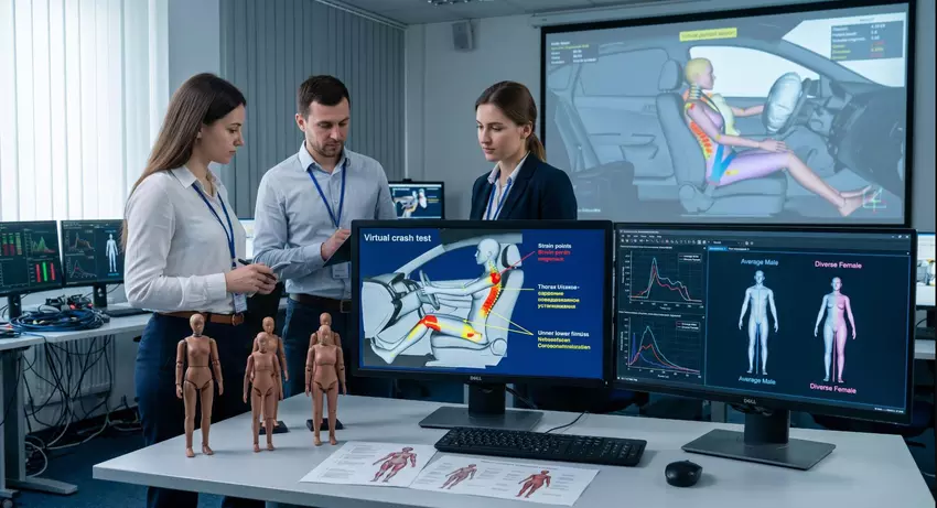 Ilustracja: AI demonstruje ignorowanie kobiecej anatomii w systemach bezpieczeństwa