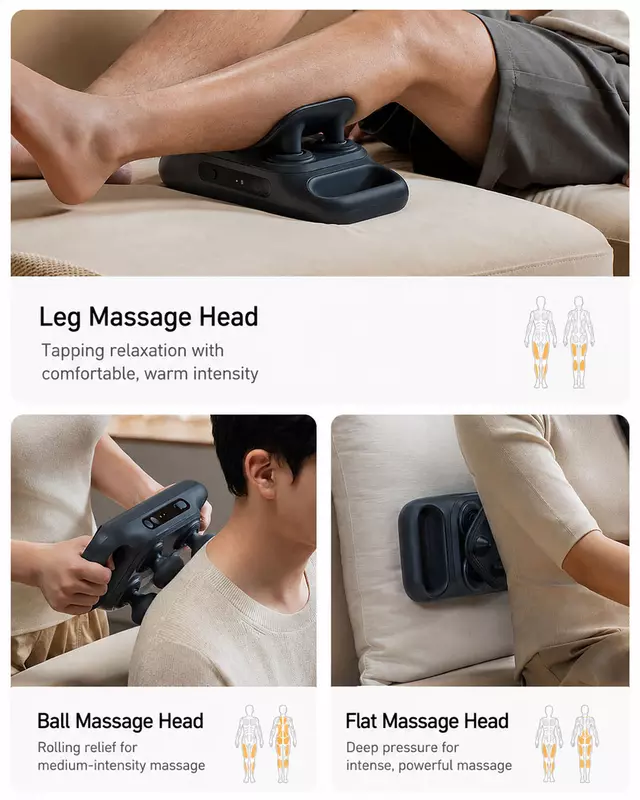 Tryby pracy i autonomia Xiaomi Mijia Fascia Gun 3