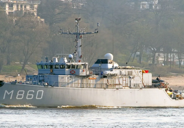 Belgia ogłasza, że przekaże Ukrainie trałowiec