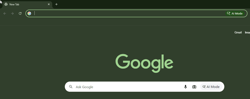 Nowa strona startowa Google Chrome