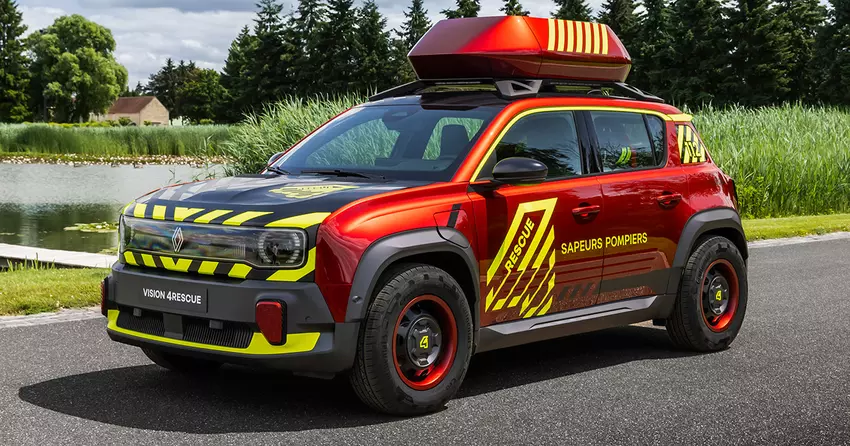 Renault zaprezentowała koncepcyjny elektryczny samochód dla służb ratunkowych