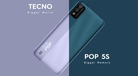 Tecno Pop 5S: 5,7-calowy ekran, podwójny aparat i Android Go Edition na pokładzie za 108 USD