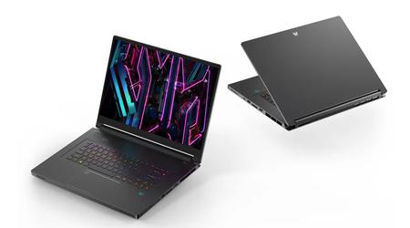 Acer Predator Triton 17 X - flagowy laptop dla graczy z procesorem Core i9-13900HX, kartą graficzną GeForce RTX 4090 i ceną od 4299 euro.