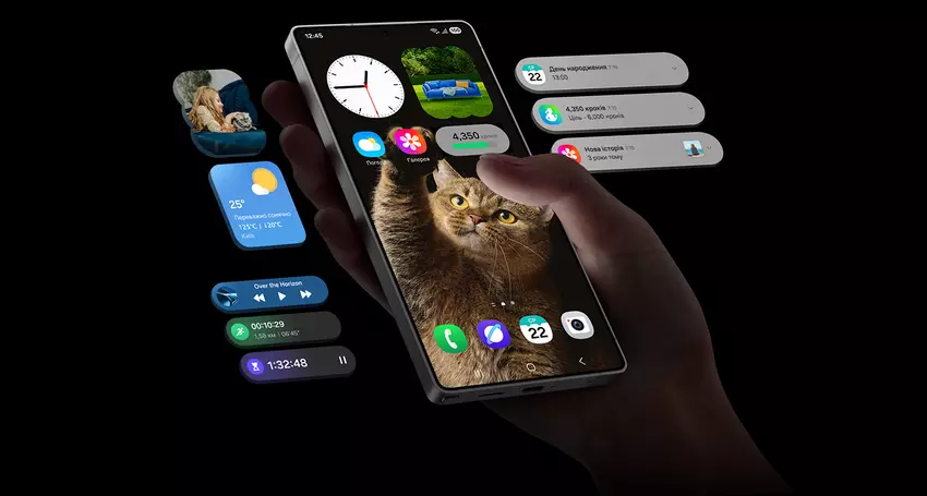 Interfejs Galaxy S25. Ilustracja: Samsung