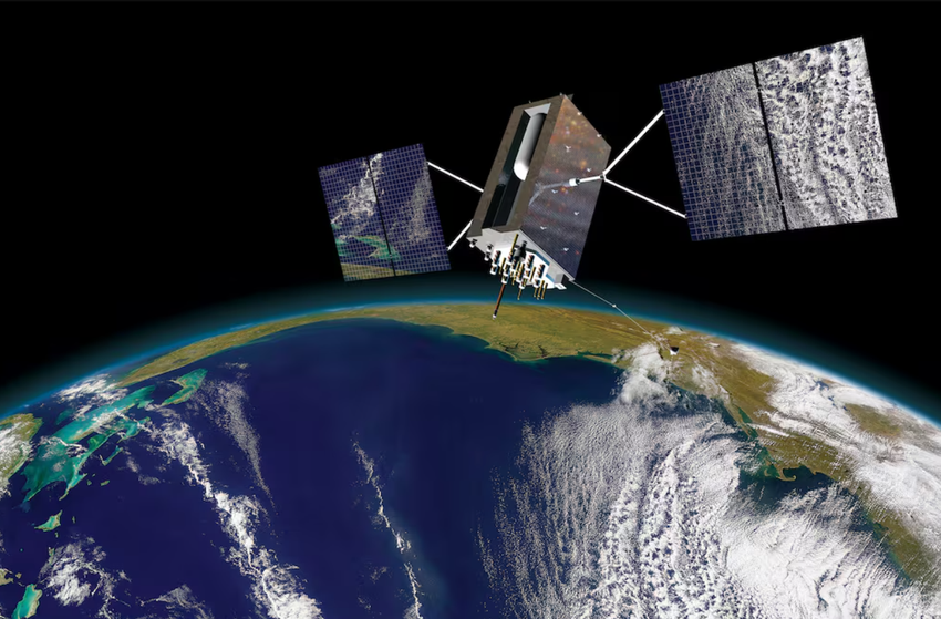 Satelita GPS III, opracowany przez firmę Lockheed Martin